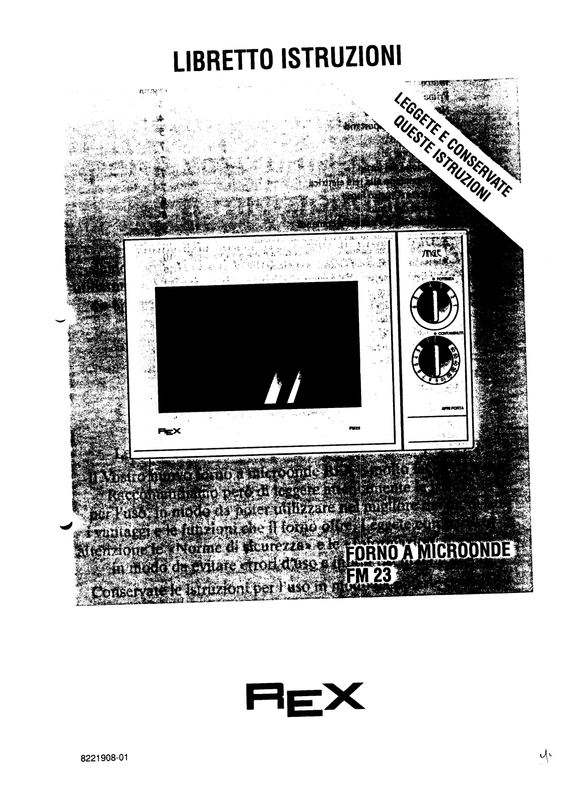 Rex FM23 User Manual