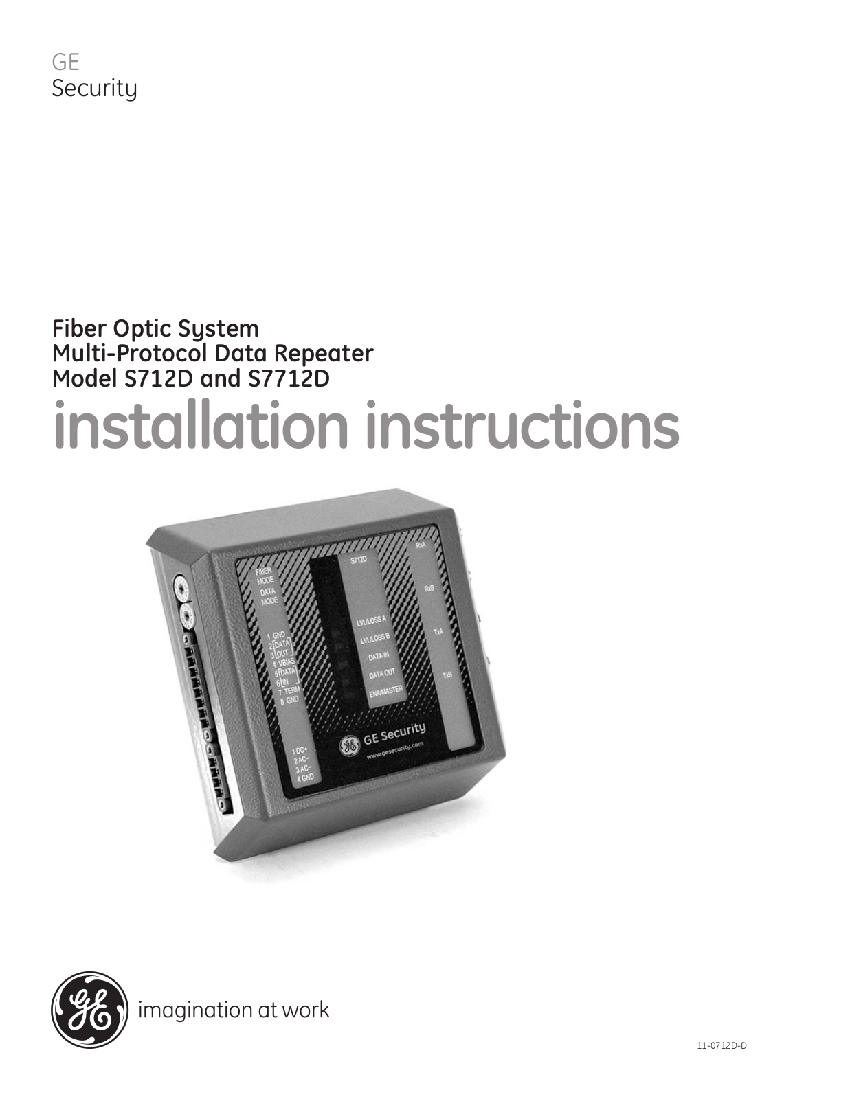 Interlogix S7712D User Manual