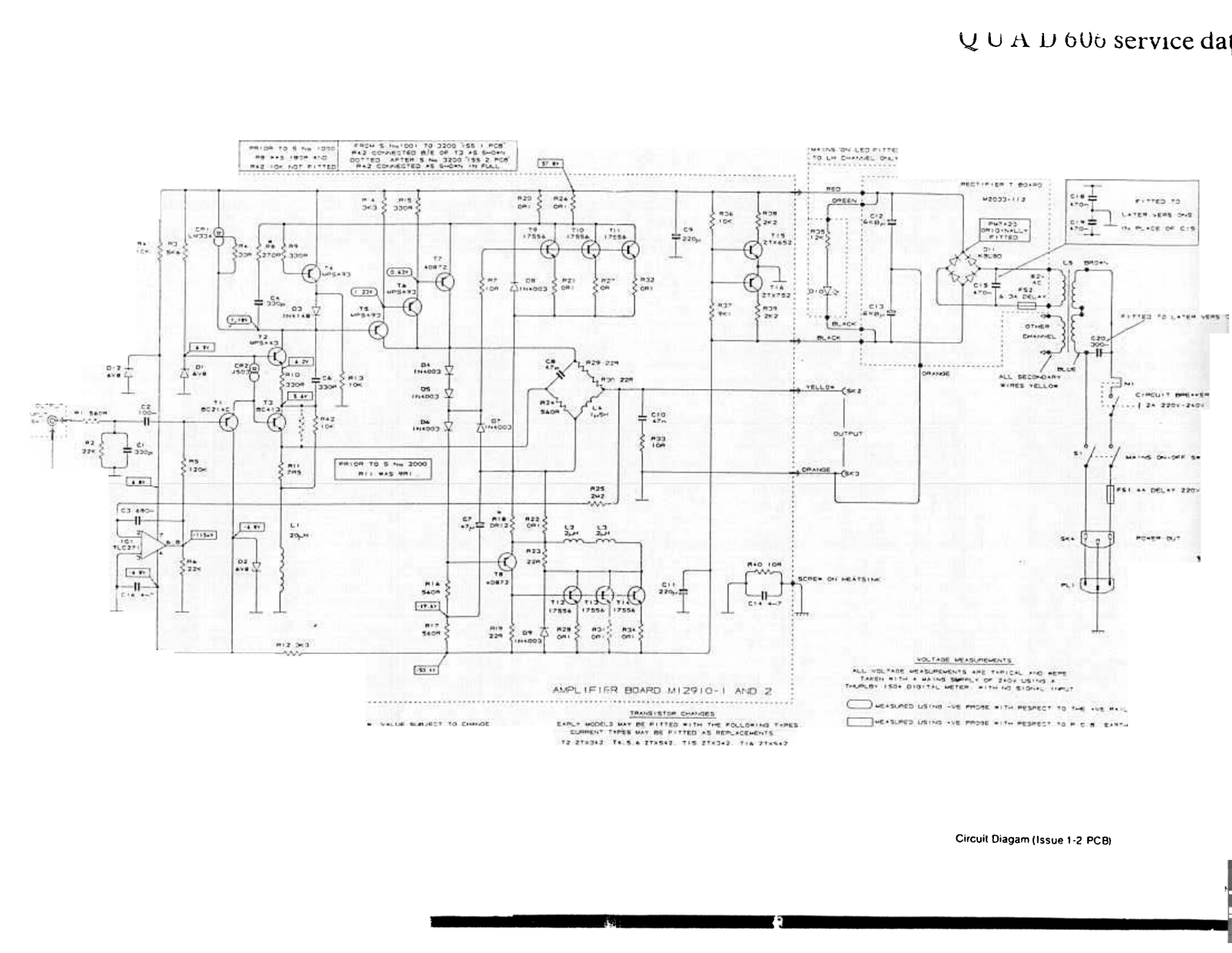 Quad 606 Schematic