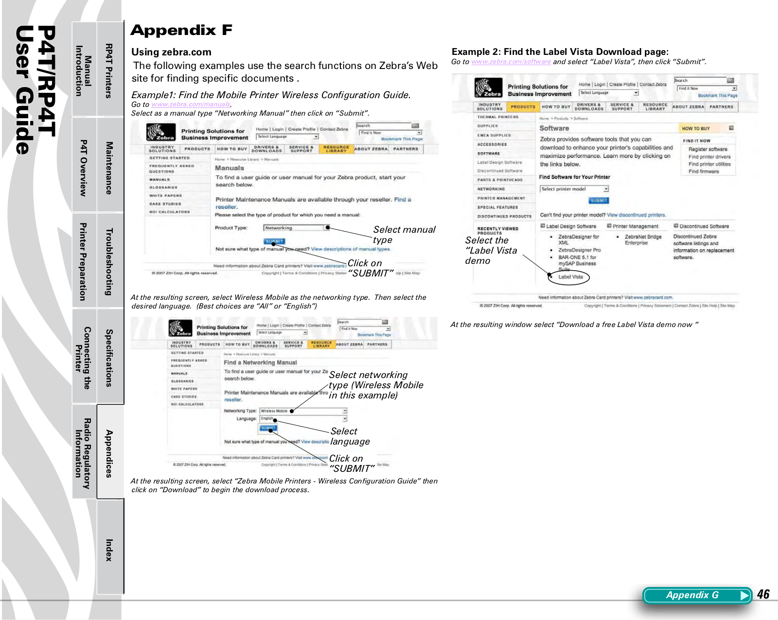 Zebra Technologies PLAN11BG Users manual