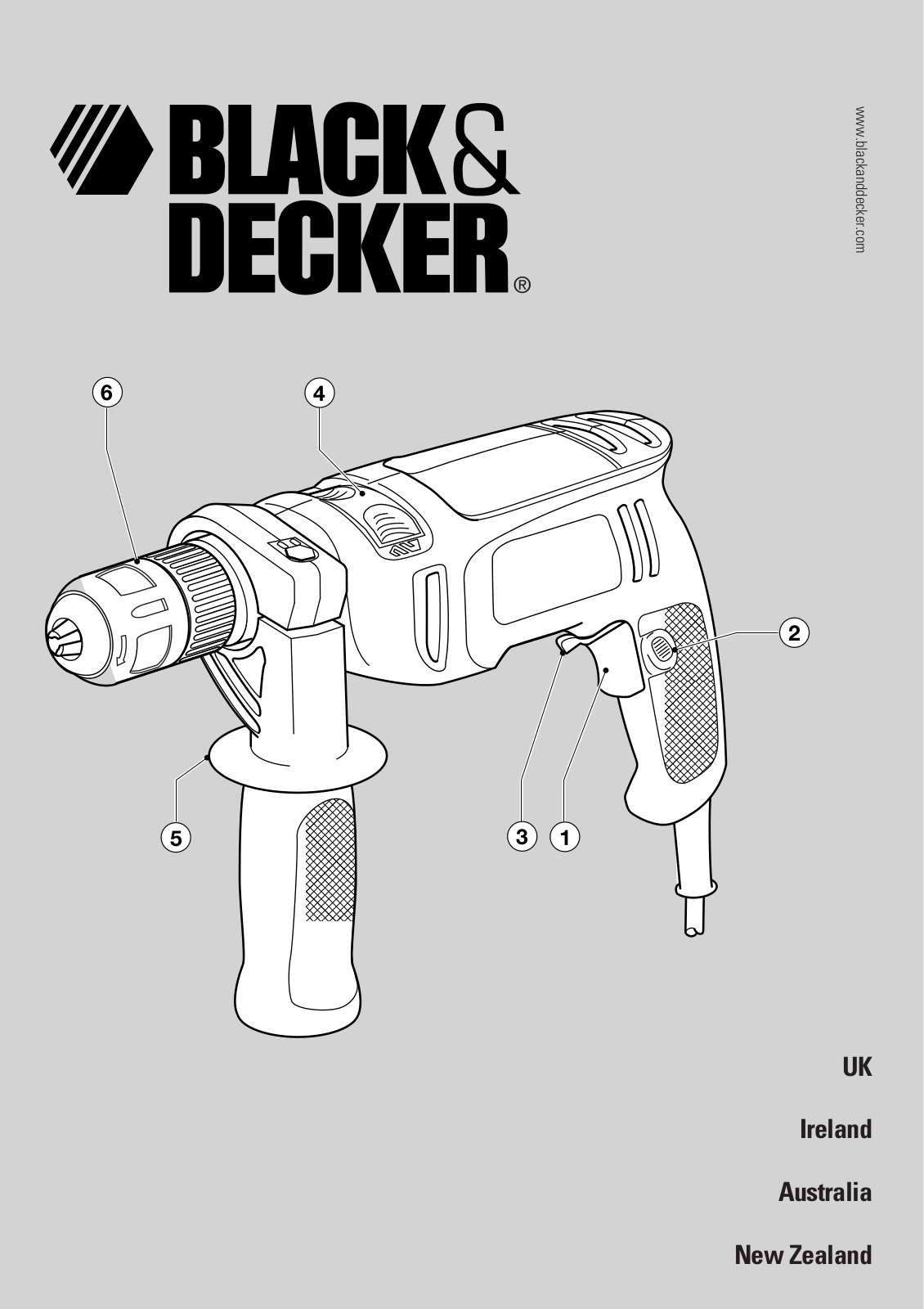 Black & Decker CD501CRE, AST1, KR480, KR500CRE, KR500RE User Manual