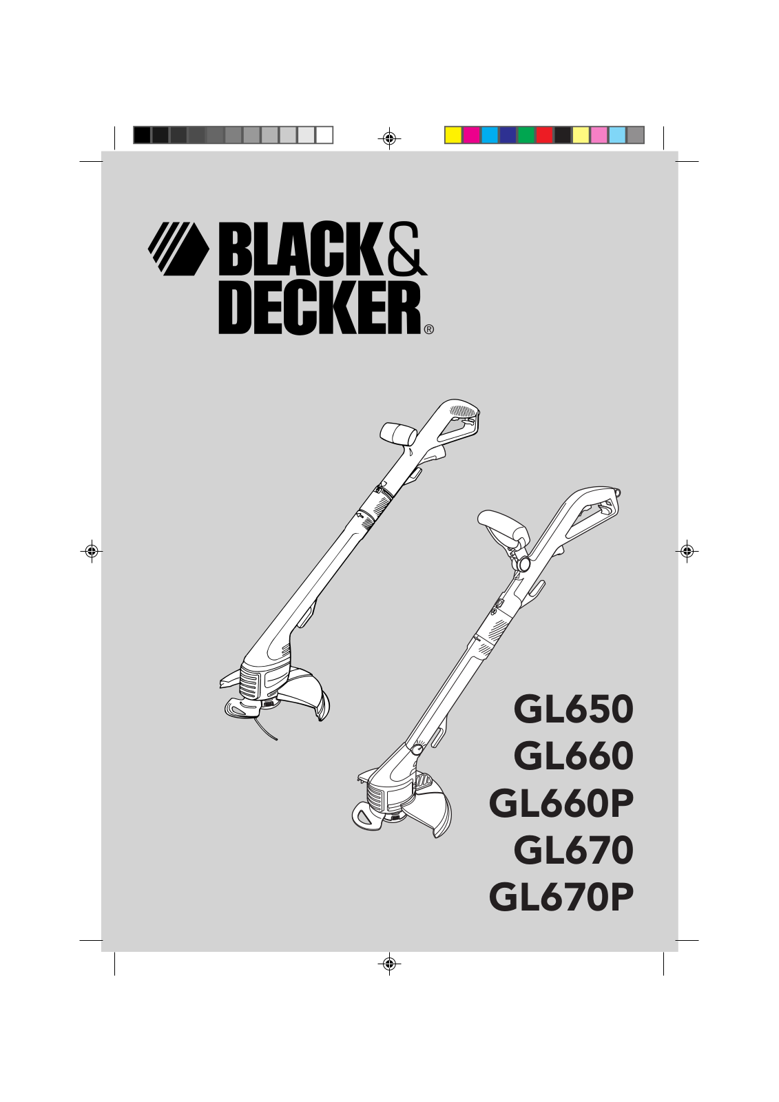 Black & Decker GL670P, GL670, GL650 User Manual