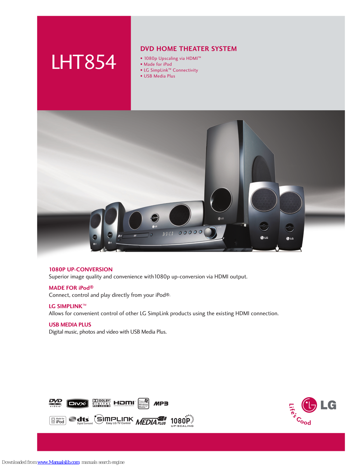 LG HT854 Technical Specifications - ManualMachine.com