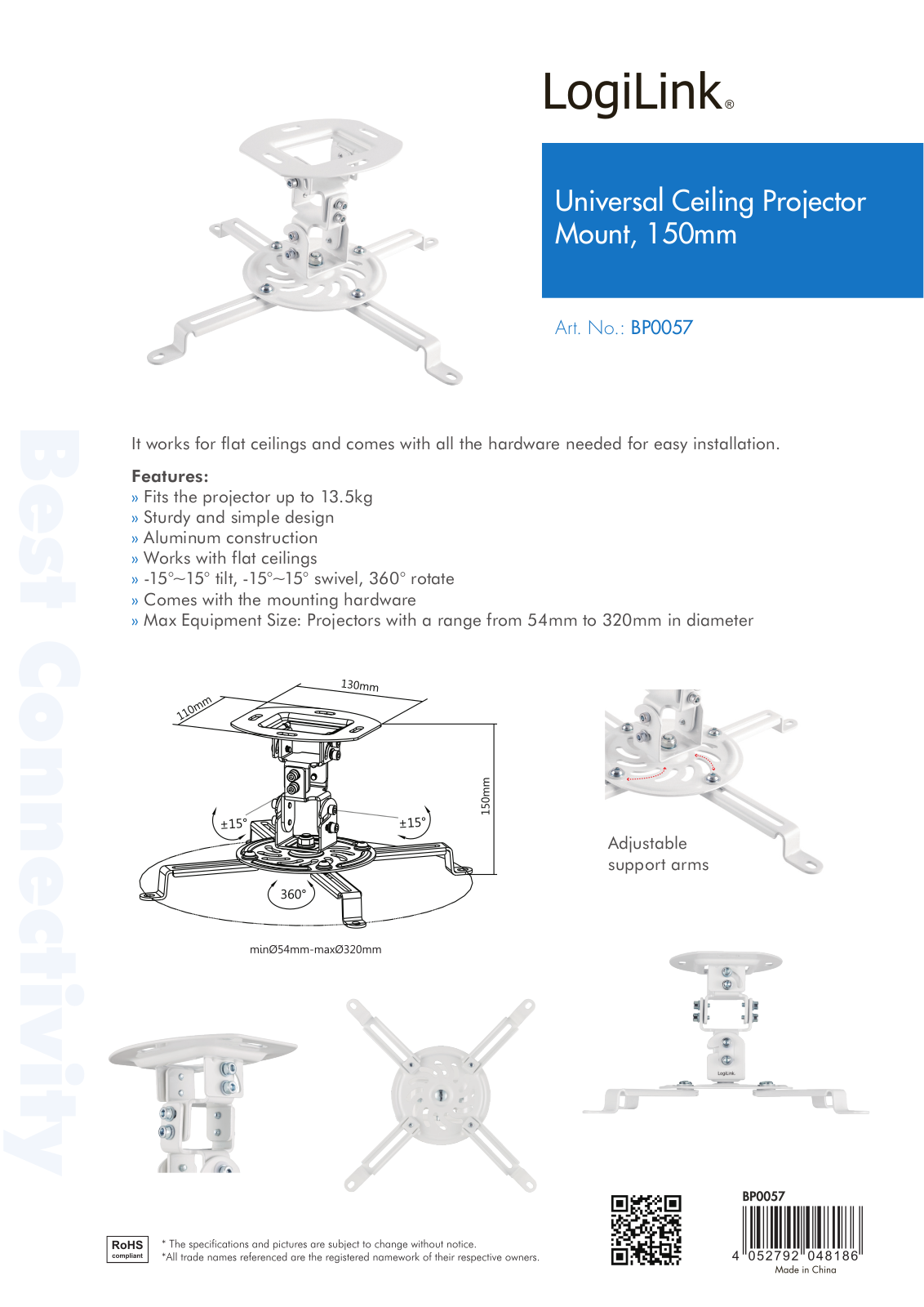 LOGILINK BP0057 Datasheet - ManualMachine.com