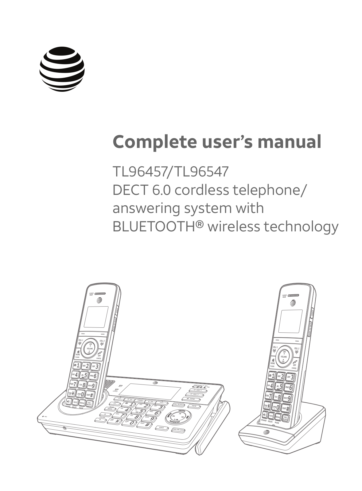 AT&T TL96457, TL96547 User Manual