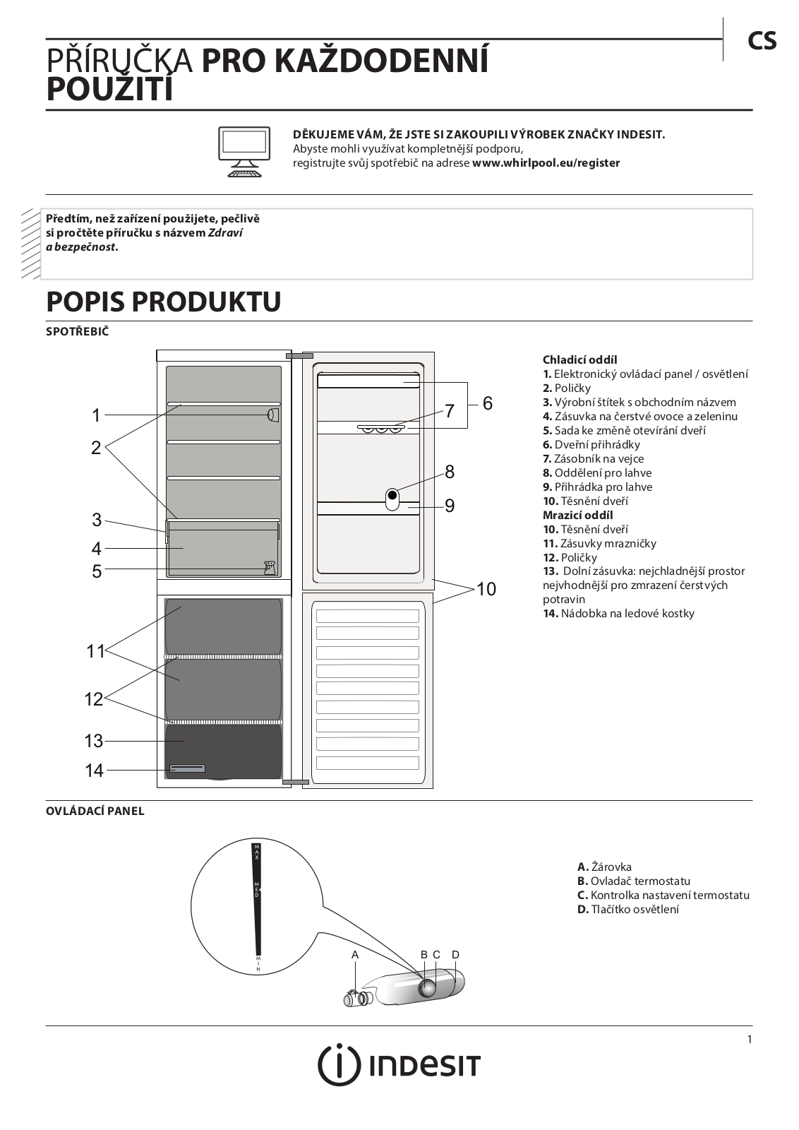 Indesit LI8 S1 X User Manual