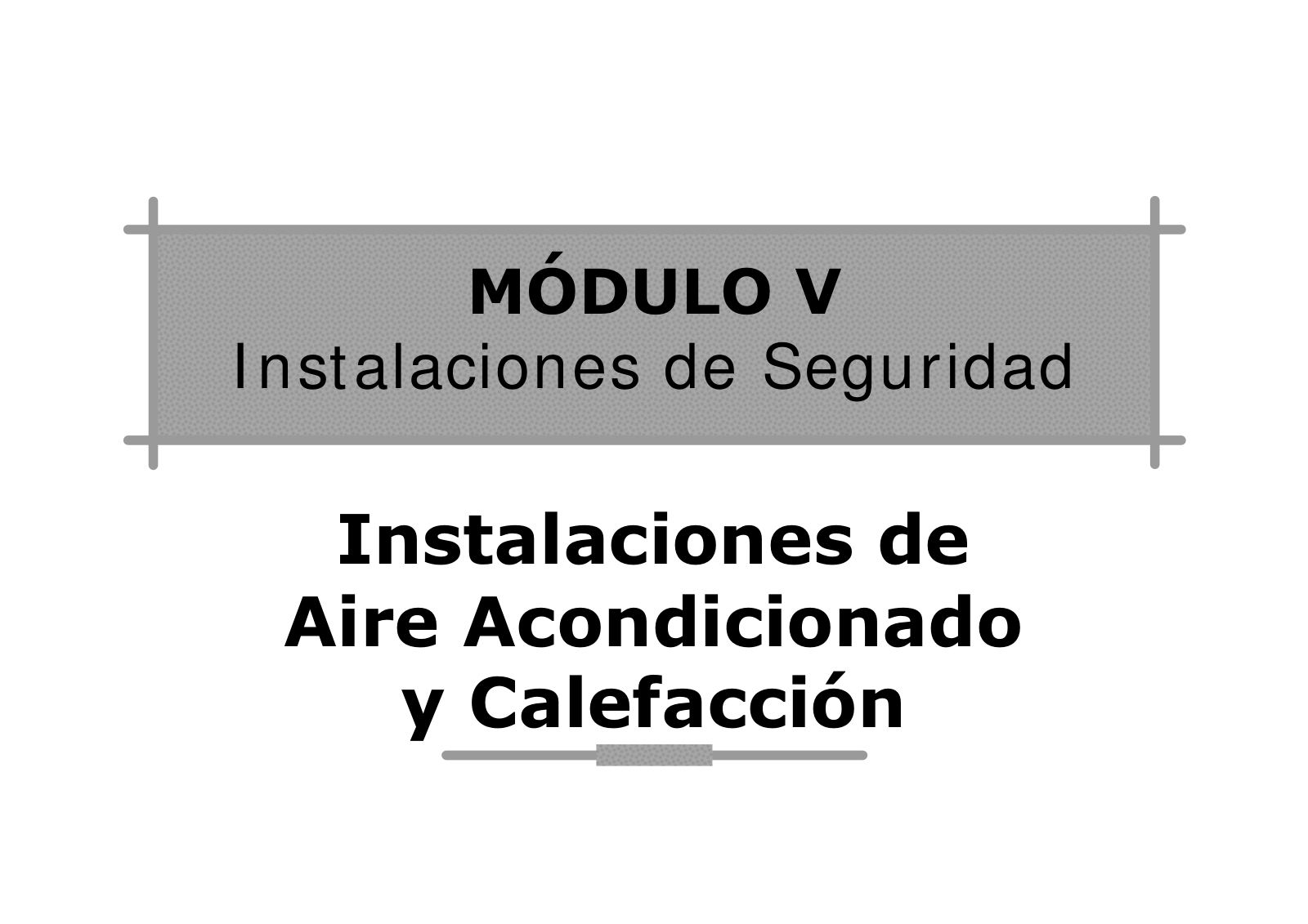 VARIOS Módulo V Installation Manual