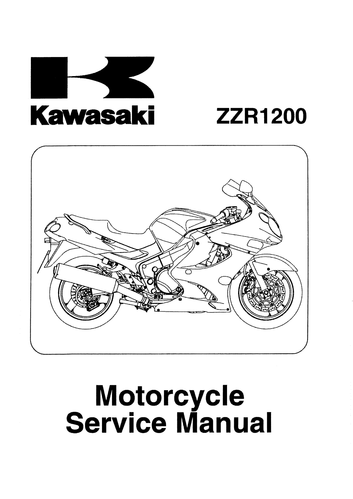 Kawasaki ZZR1200 User Manual