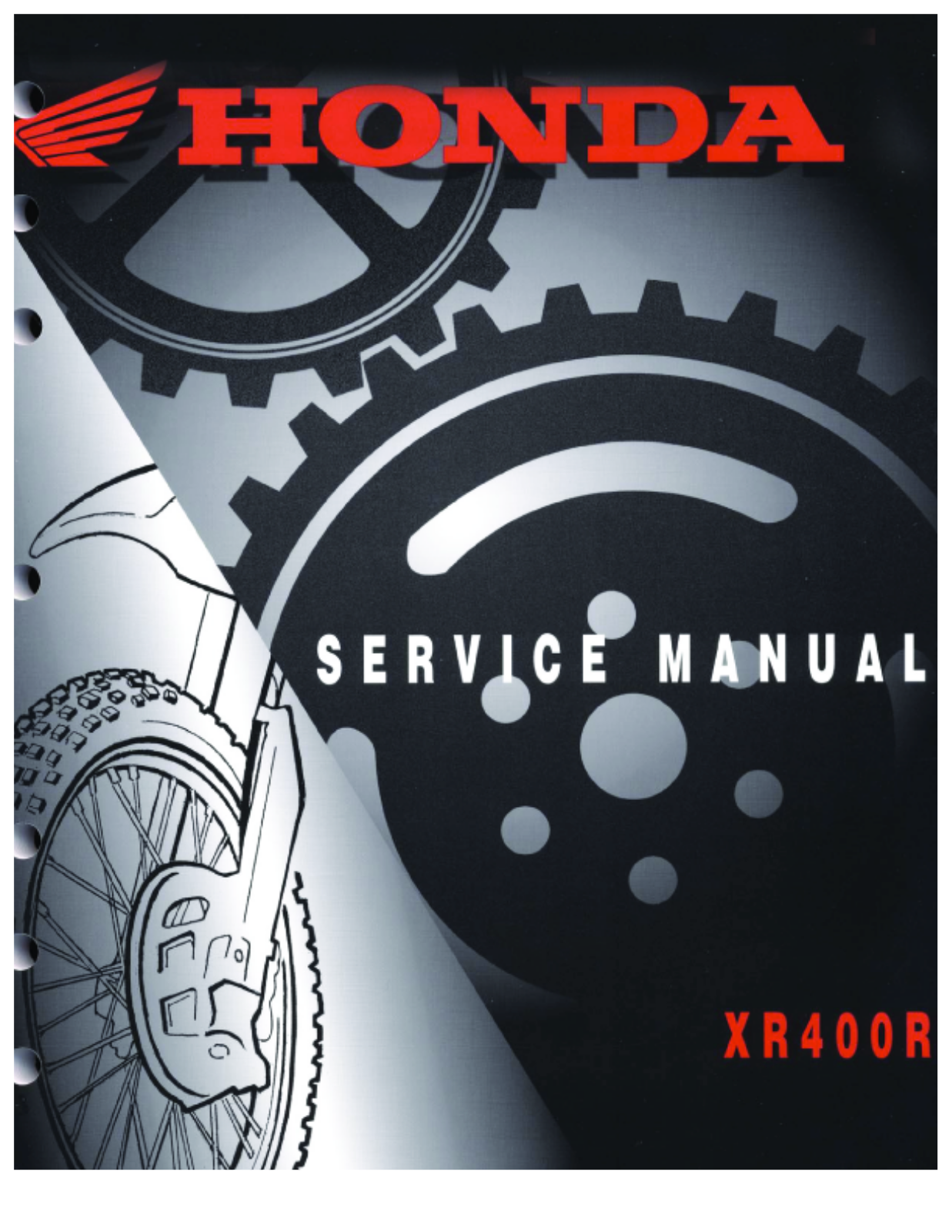 Honda XR 400R Service Manual
