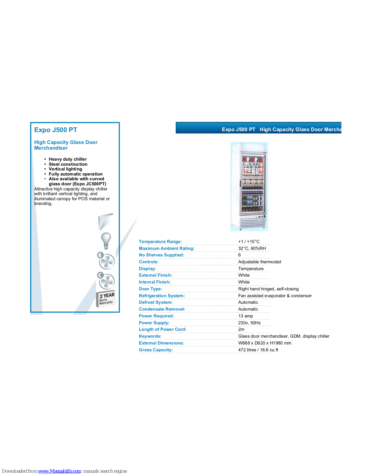 Framec EXPO J500 PT Datasheet