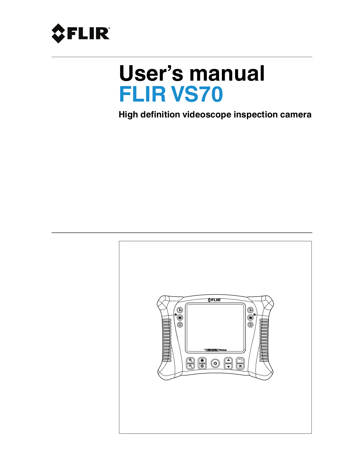 FLIR VS70 Operating Manual