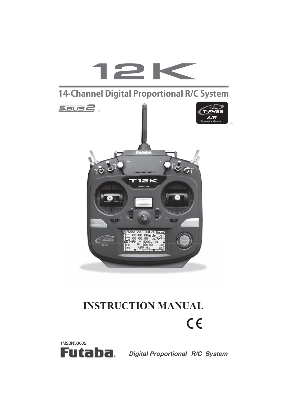 Futaba T12K 24G User Manual