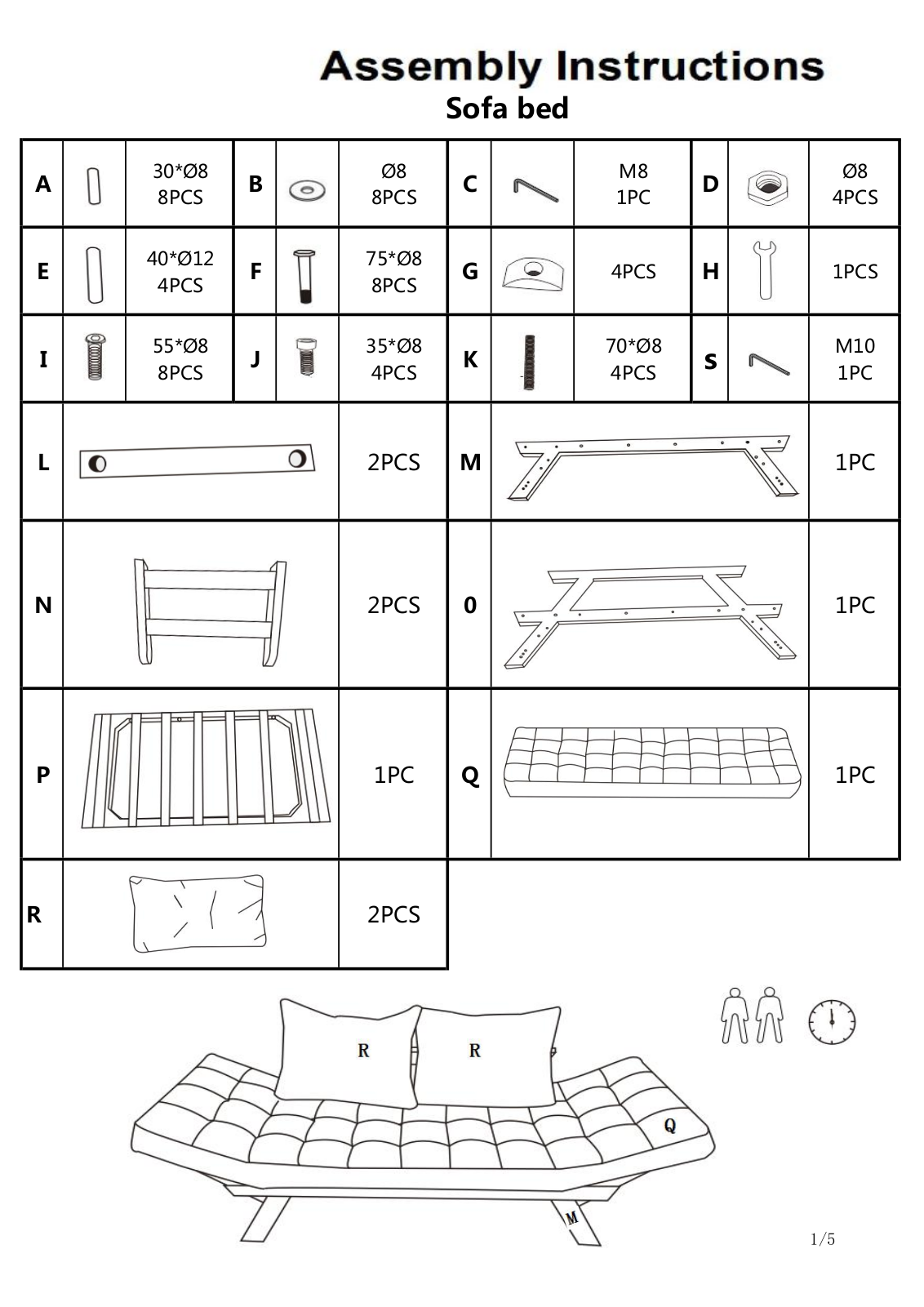 Ebern Designs OTSU1595 Installation & Assembly - ManualMachine.com