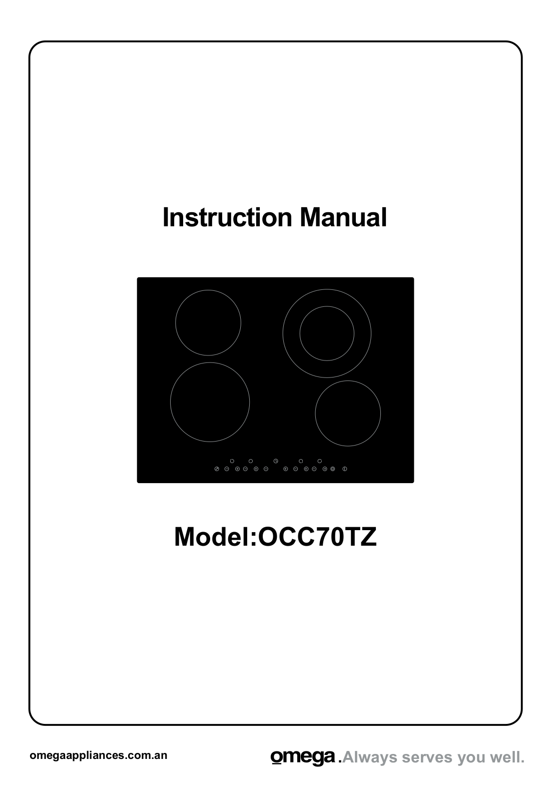 Omega Altise OCC70TZ User Manual