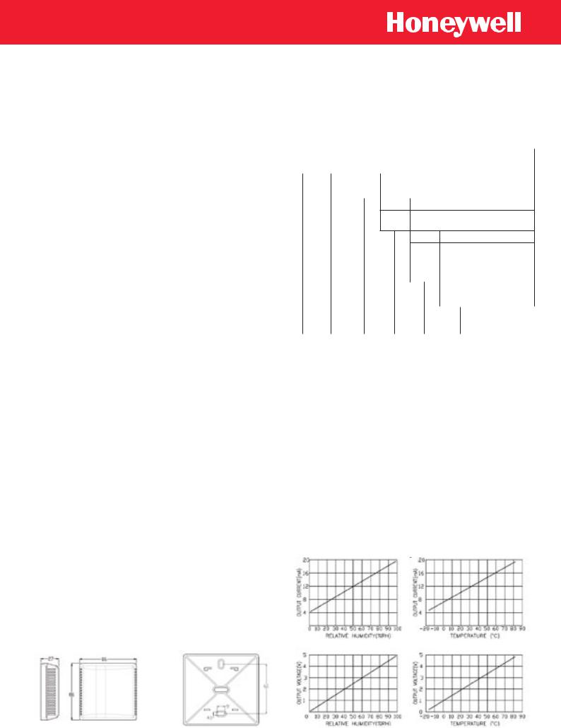 Honeywell CHT3W1THD, CHT3W2THD, CHT3W1NHD, CHT3W2NHD User Manual