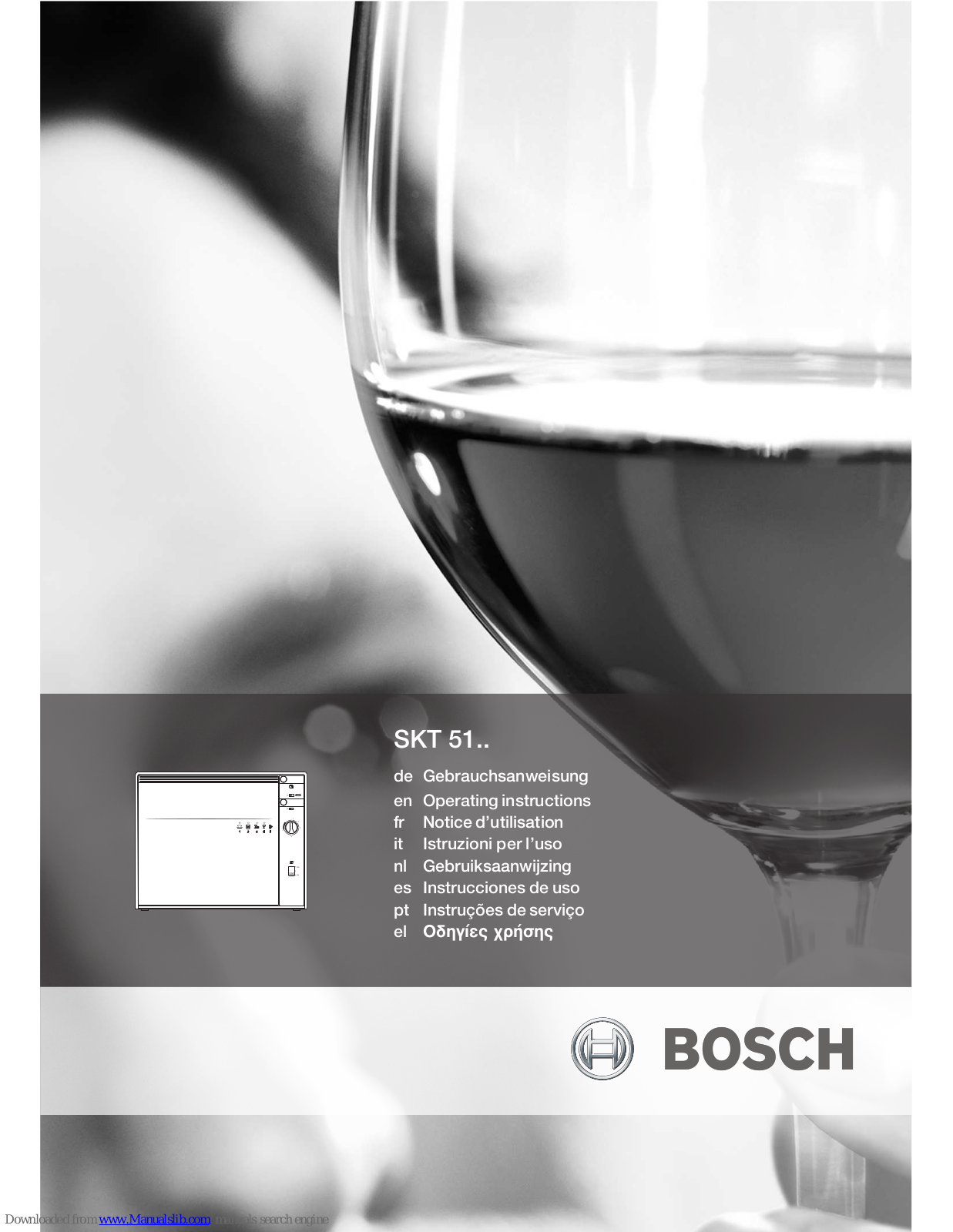 Bosch SKT 51 Operating Instructions Manual