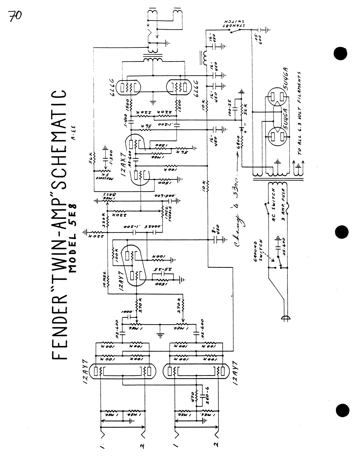 Fender 5e8 schematic