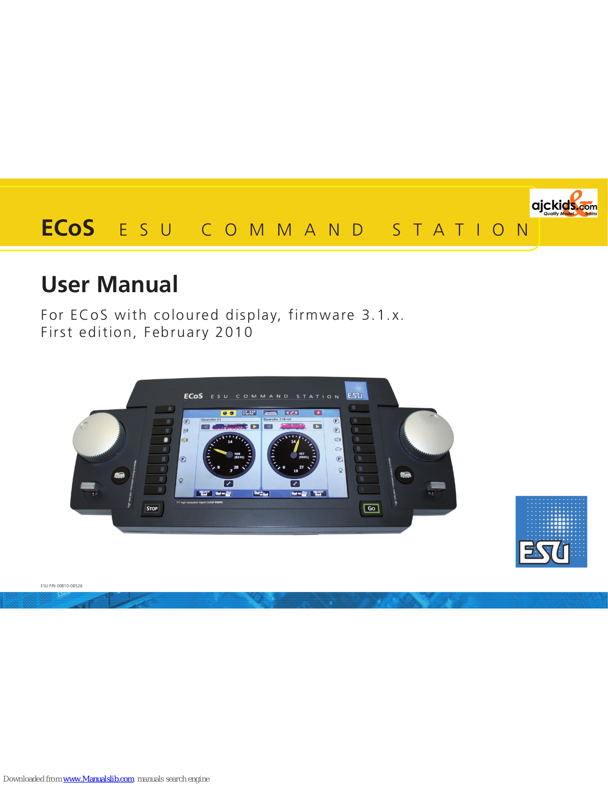 Esu ECoS 50200 User Manual