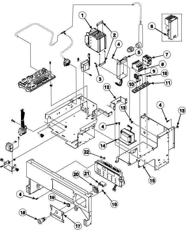 Unimac UCU060HNV-Extractor Parts Diagram