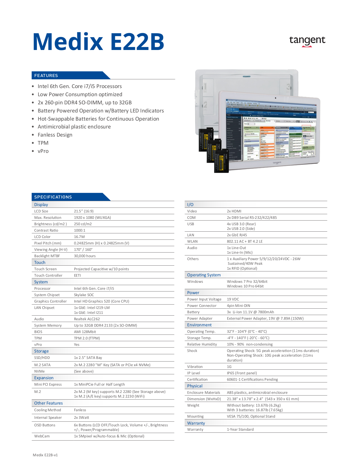 Howard E22B User Manual