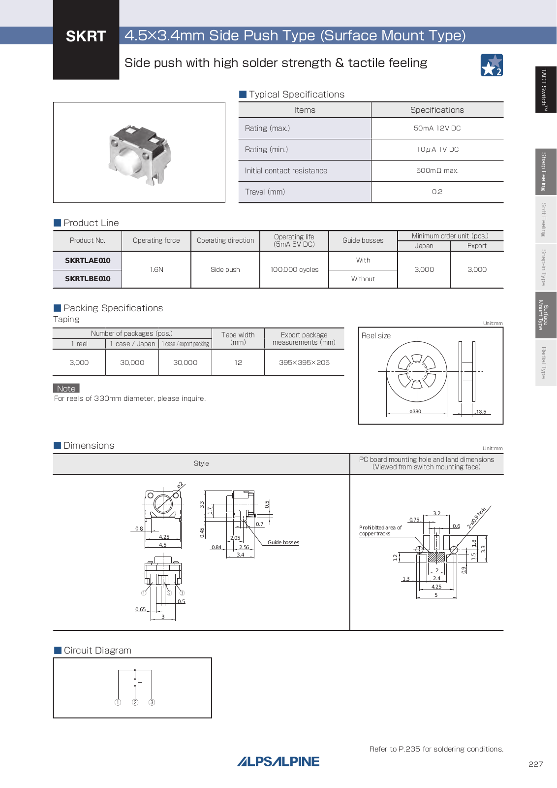Datasheet SKRTLAE010 Specification - ManualMachine.com