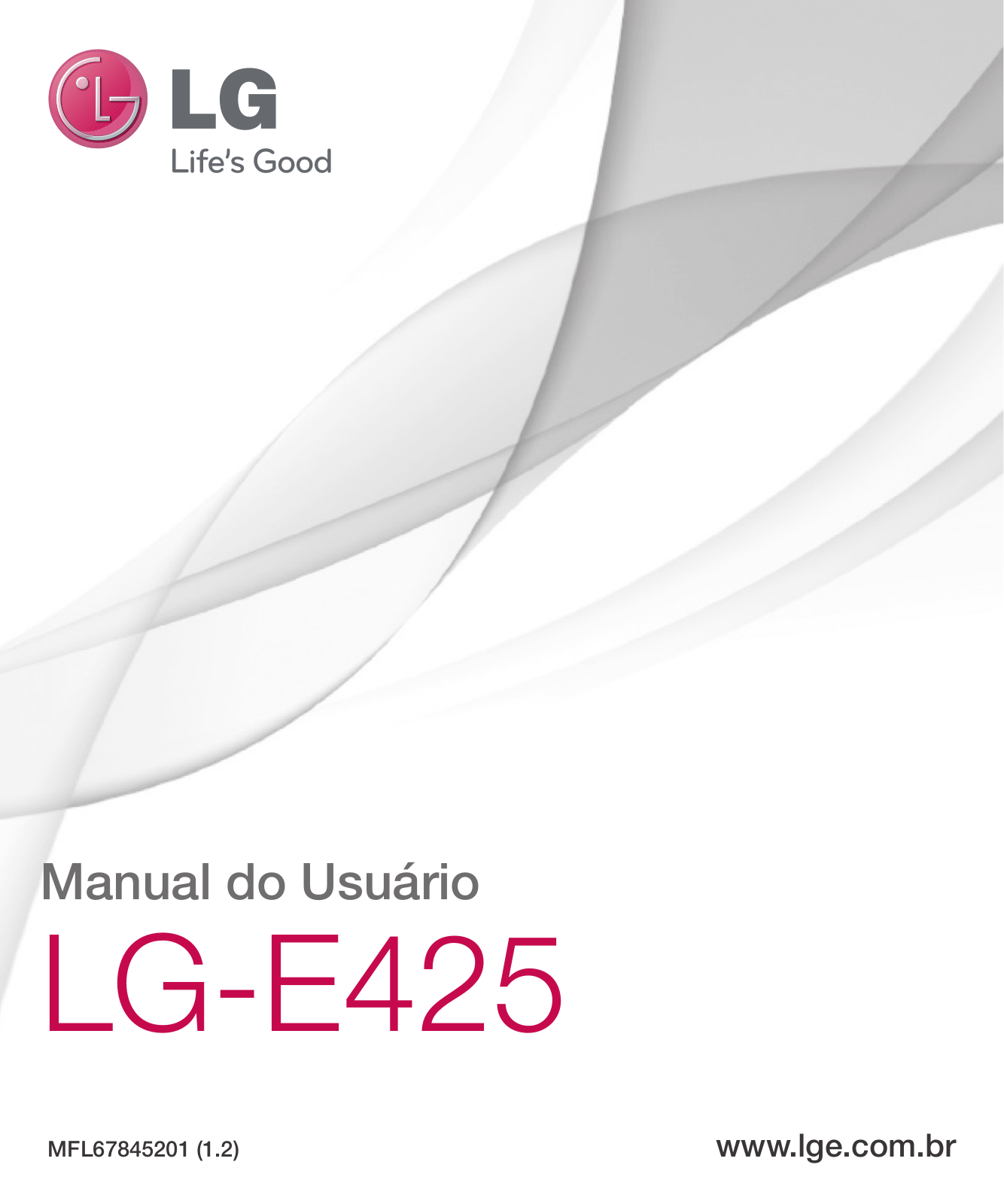 LG LGE425F User manual