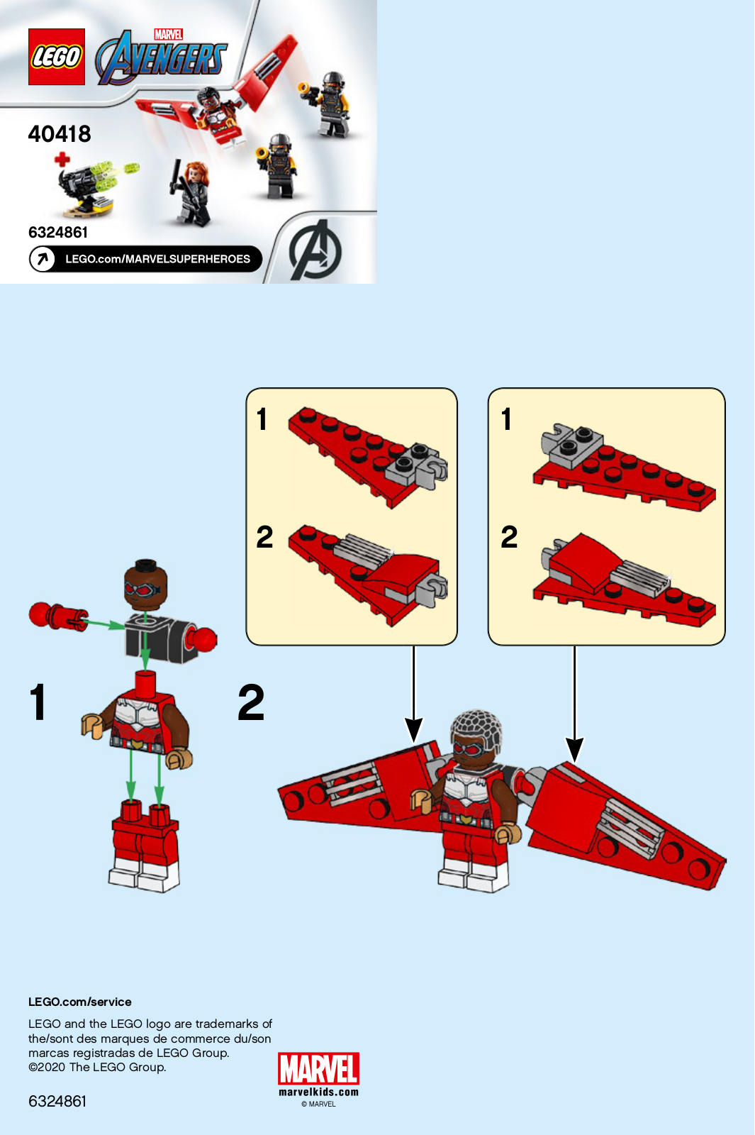 LEGO 40418 Instructions