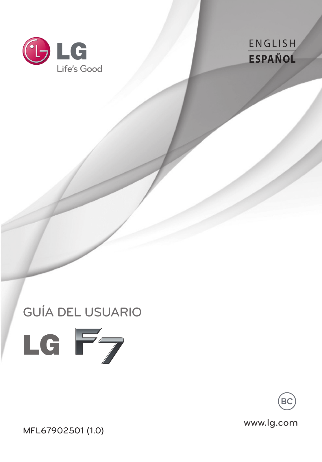 LG MFL67902501 User Guide