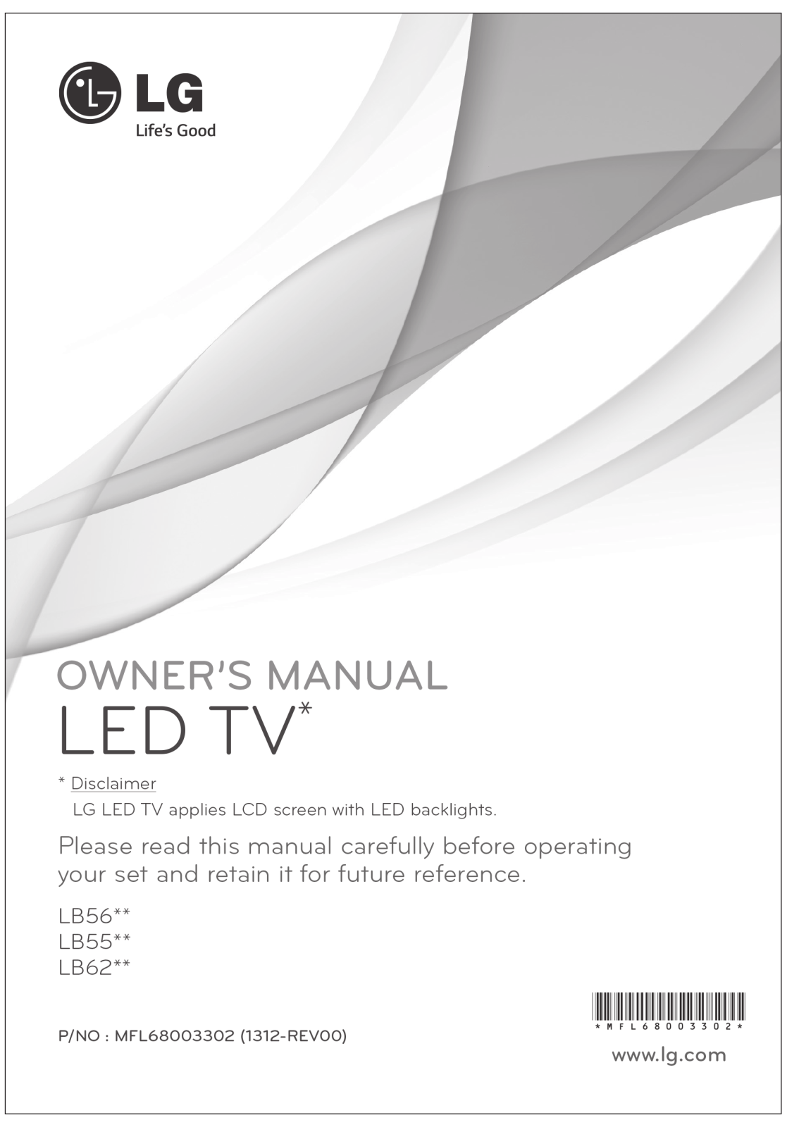 LG 49LB5510 Owner’s Manual