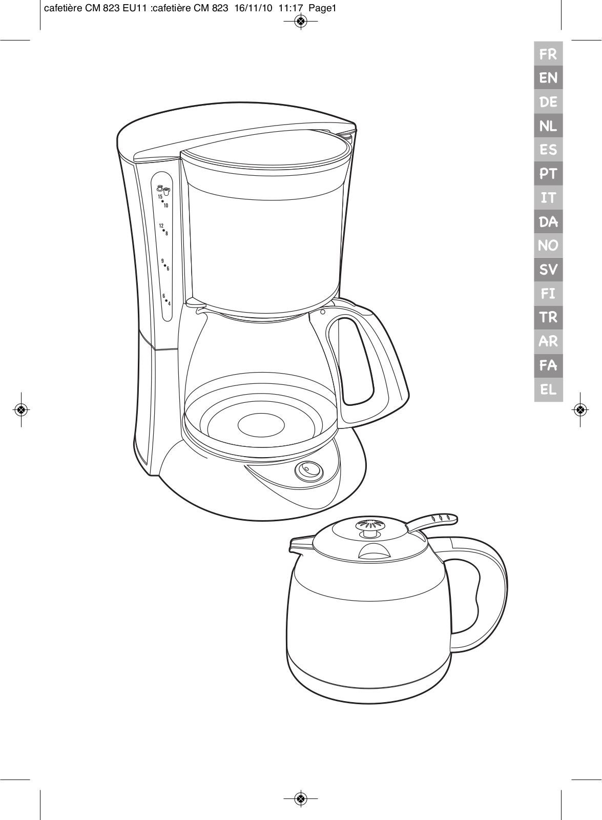 MOULINEX FG110630 User Manual