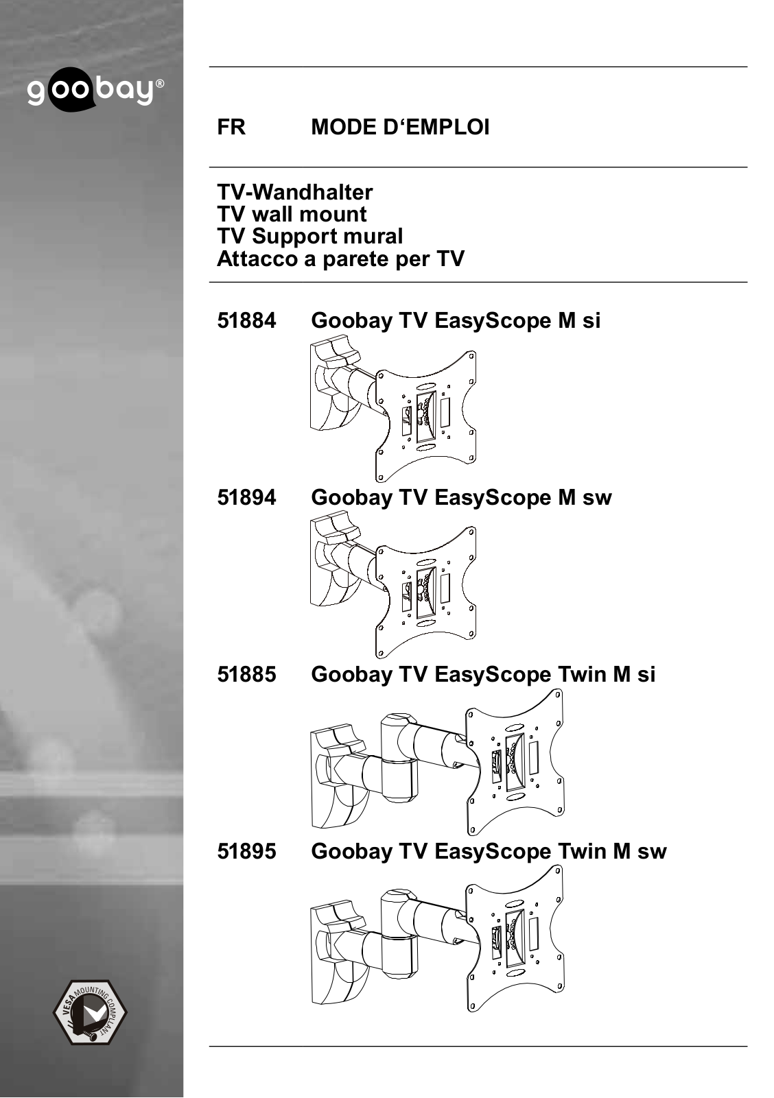 Goobay 51895 User guide