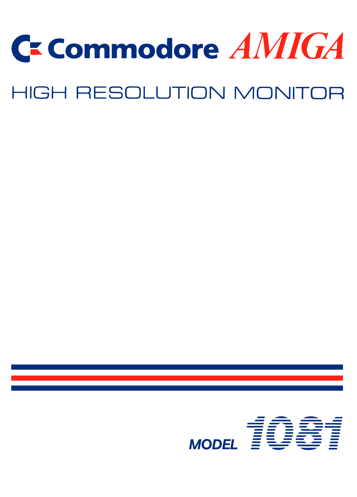 Commodore 1081 a - ManualMachine.com