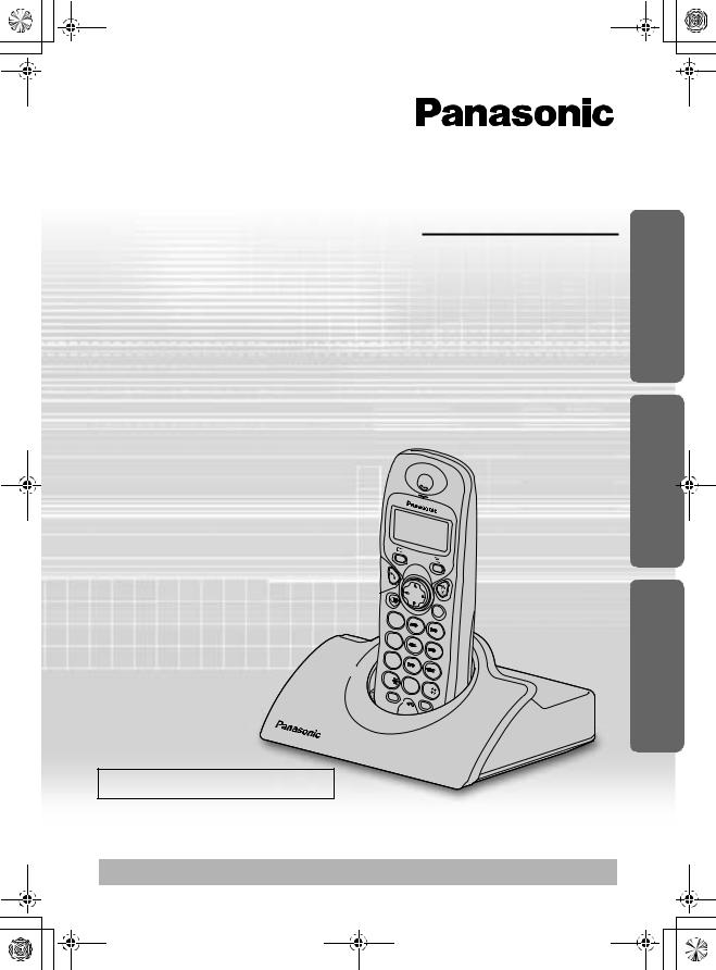 Panasonic KX-TCD410DM User Manual