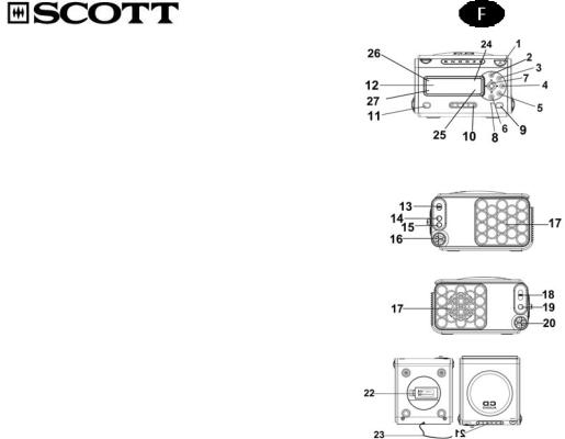 SCOTT CDX 600 LB User Manual