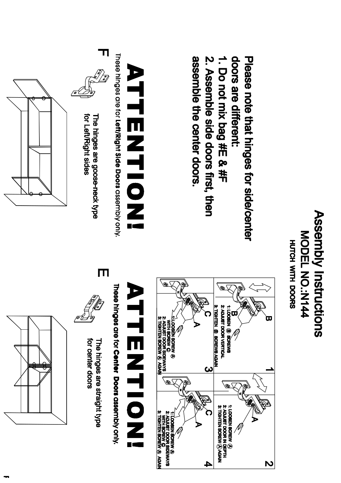 Boss N144M Assembly Guide