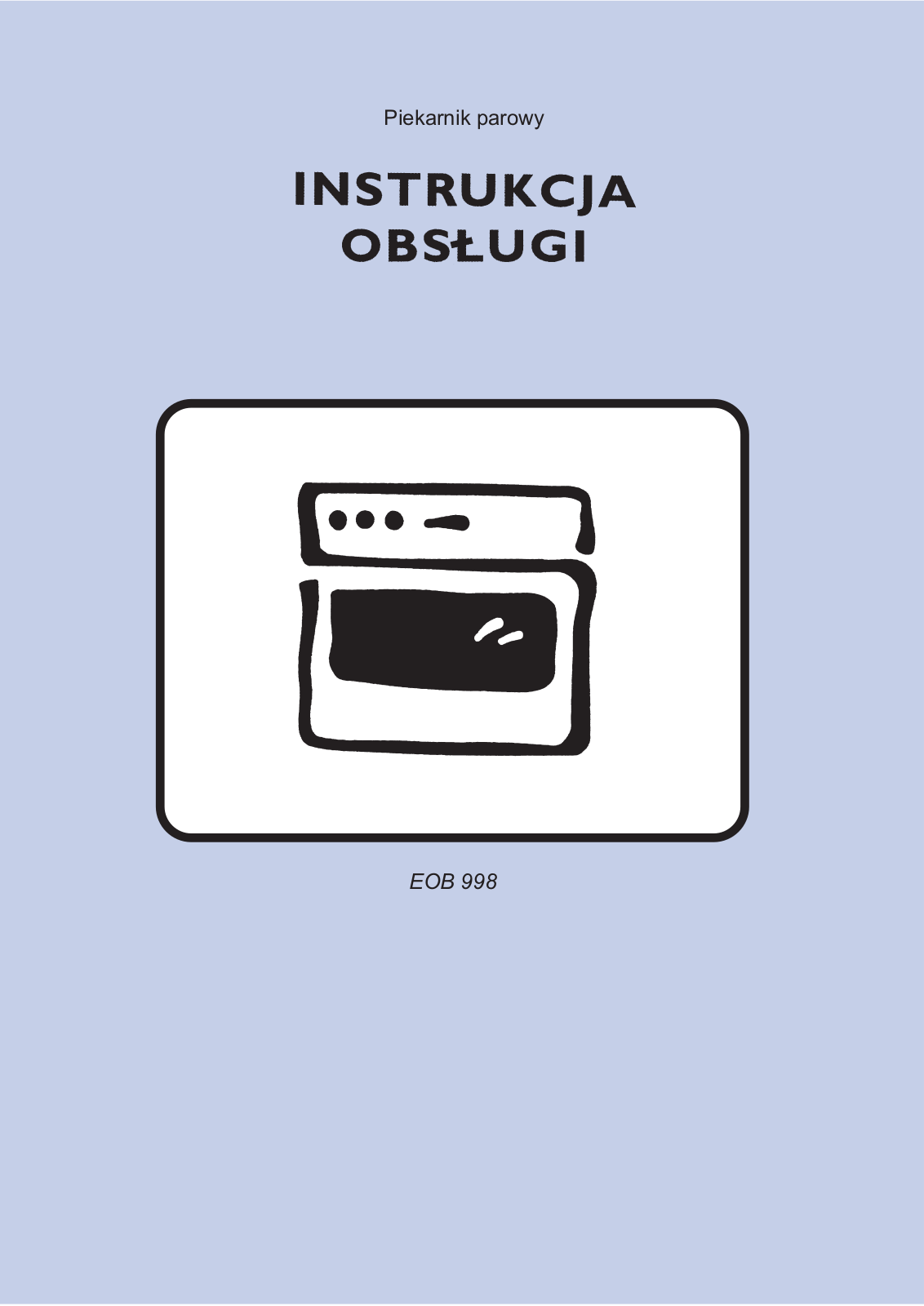 AEG EOB998 User Manual