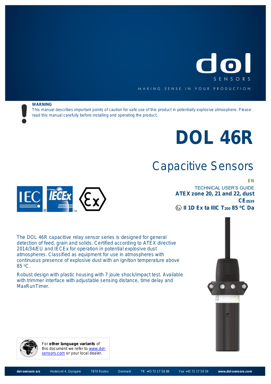 DOL 46R Technical User Manual - ManualMachine.com