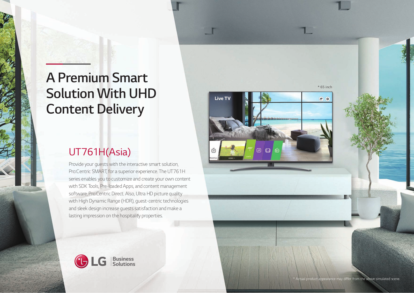 LG 49UT761H User Manual