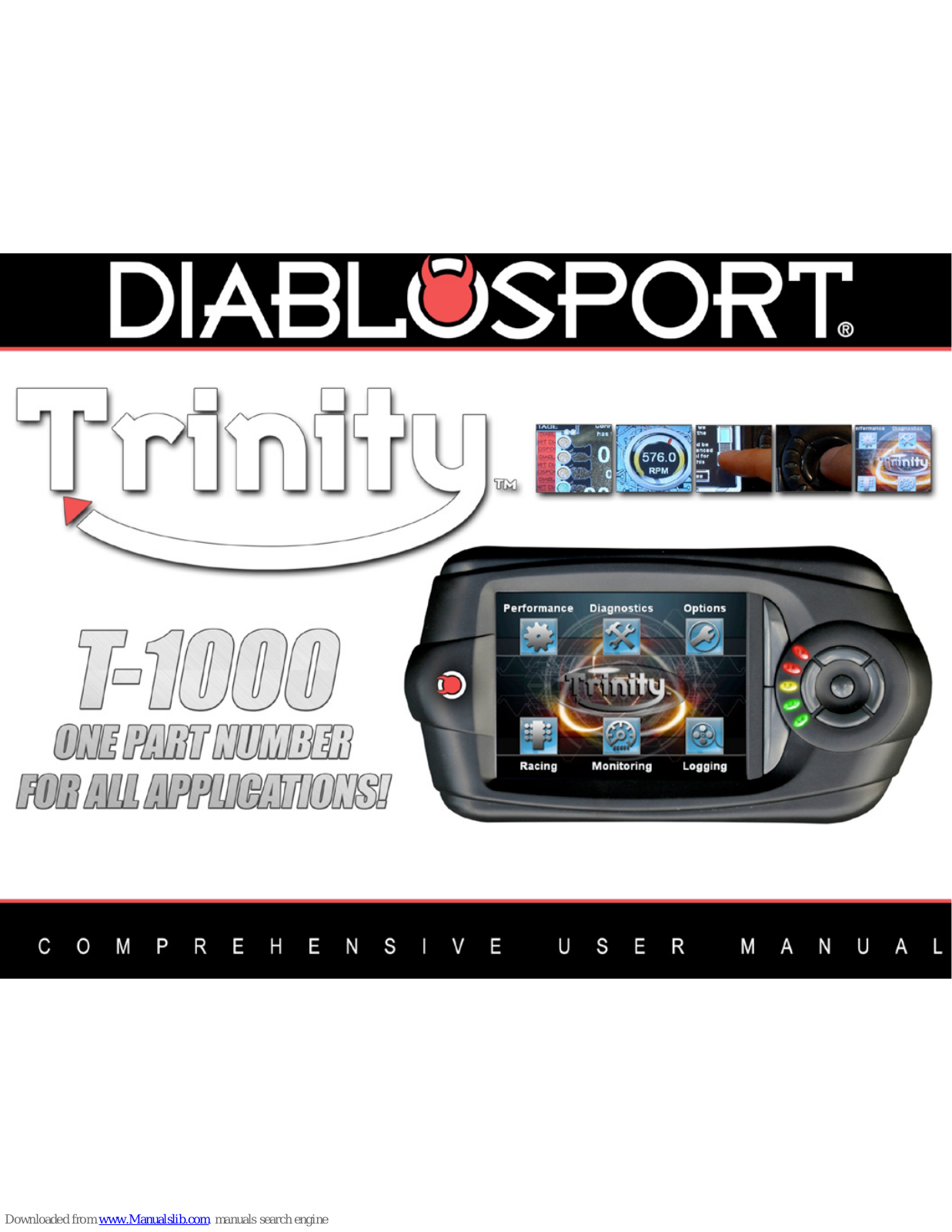 DiabloSport Trinity T-1000 User Manual