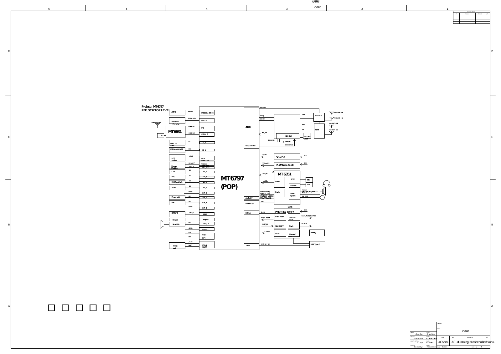 Xiaomi REDMI NOTE 4 Shematics