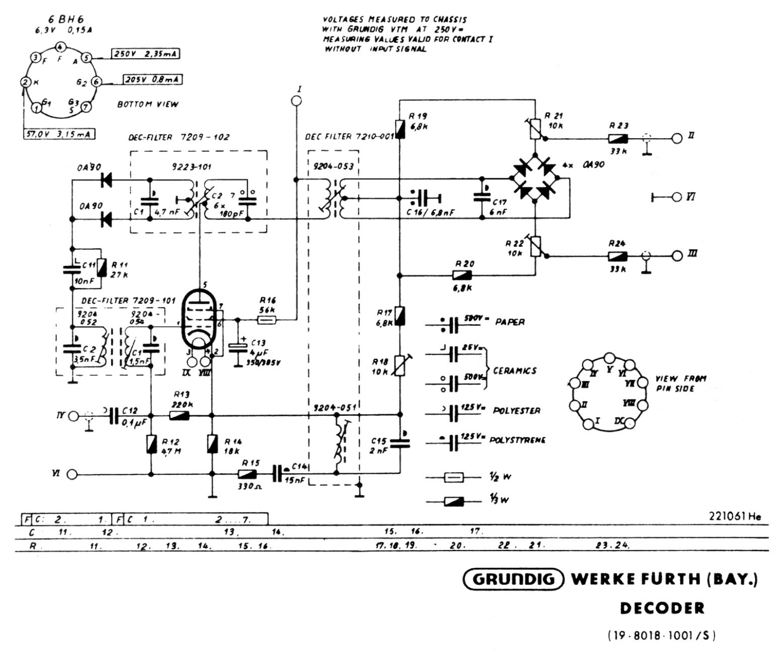 Grundig MPX Schematic