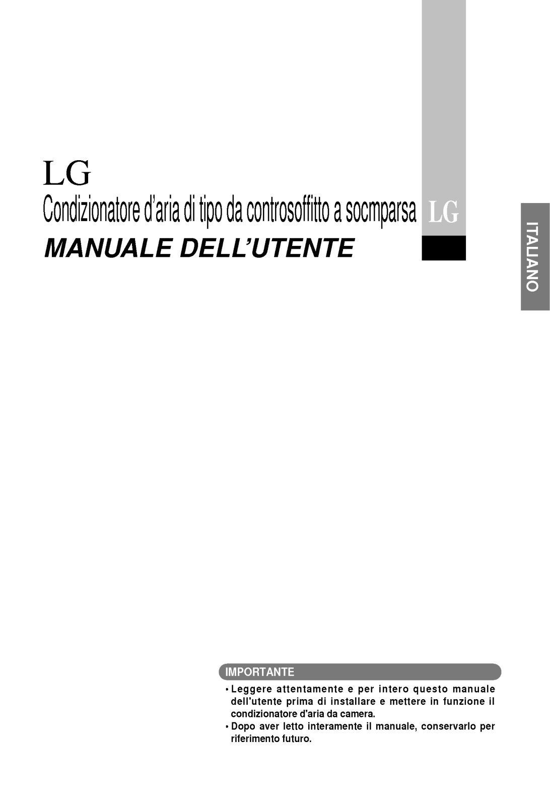 Lg B30AHV User Manual
