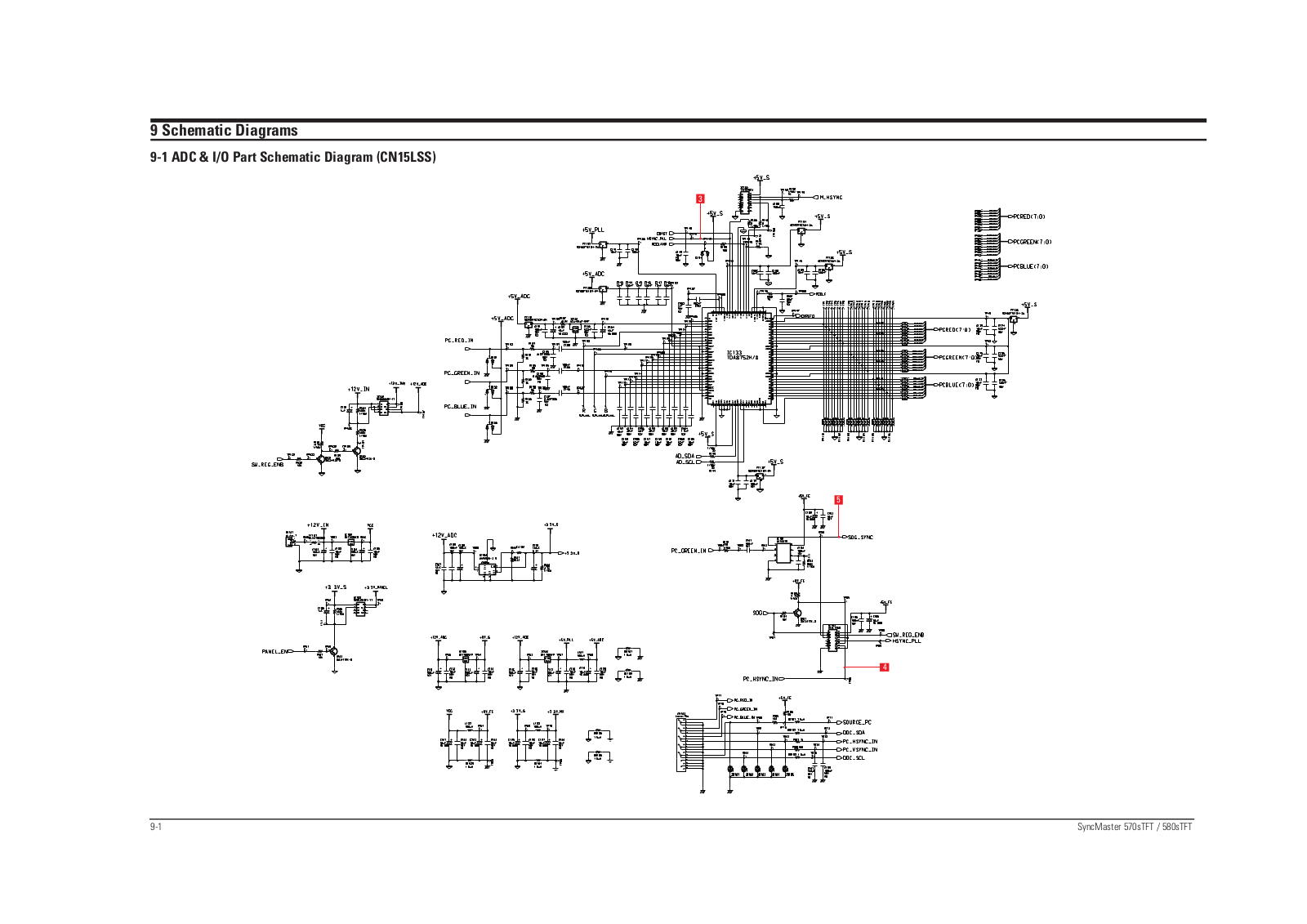 Samsung CN15LTBSN, CN15LSB, CN15LSBAN Schematics Diagram