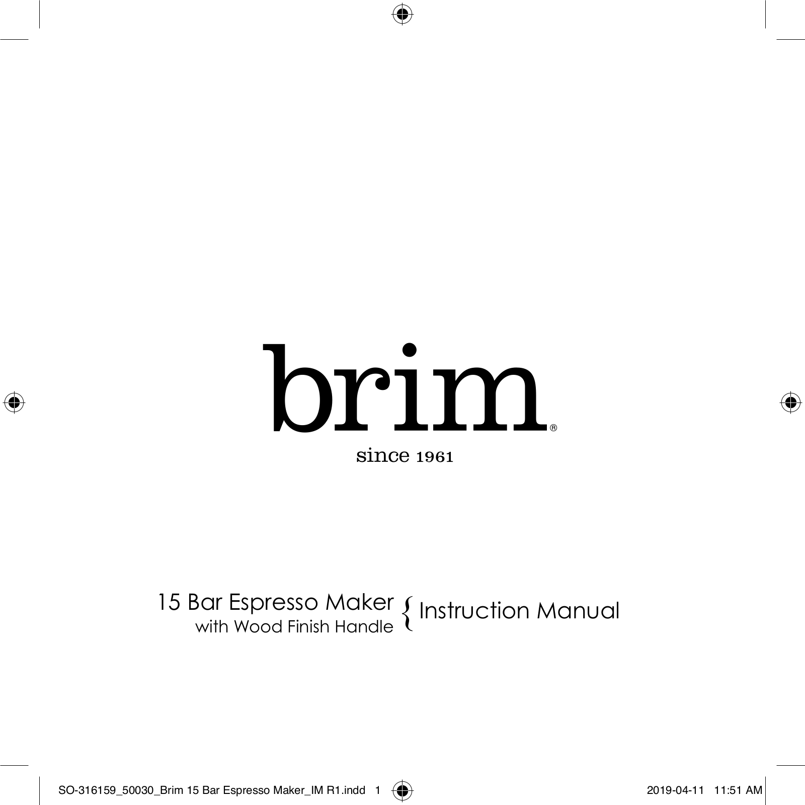 Brim 50030 User Manual - ManualMachine.com