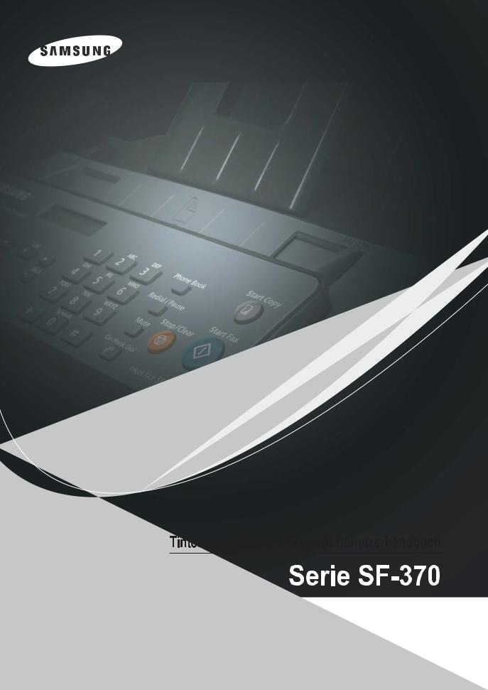 Samsung SF-370, SF-375TP User Manual