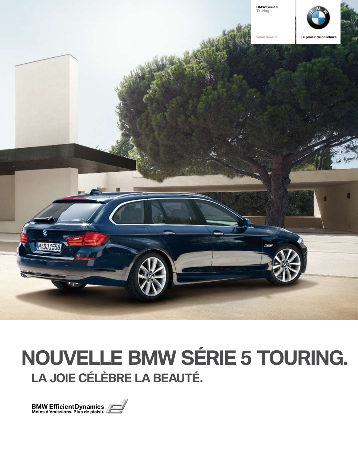 BMW SÉRIE 5 TOURING User Manual