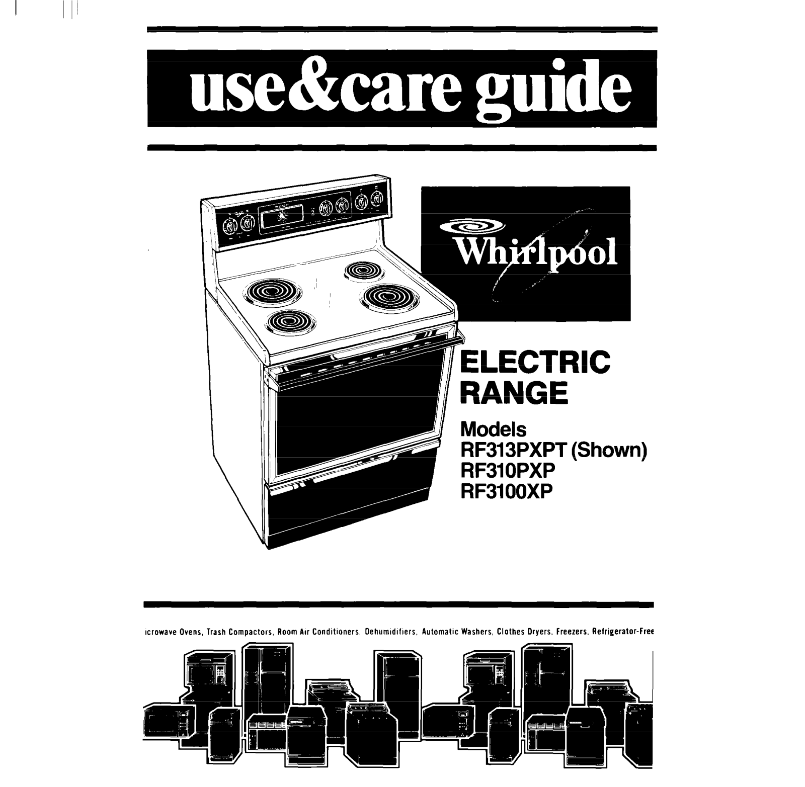 Whirlpool RF31OOXP, RF310PXP, RF313PXPT User Manual - ManualMachine.com