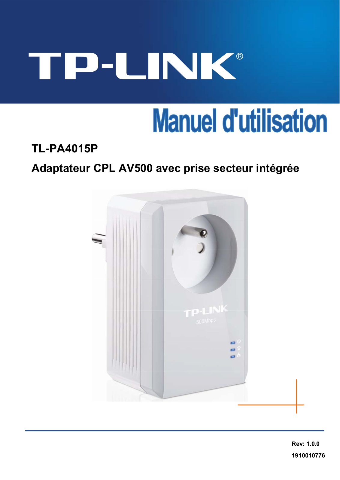 TP-LINK PA4015 User Manual