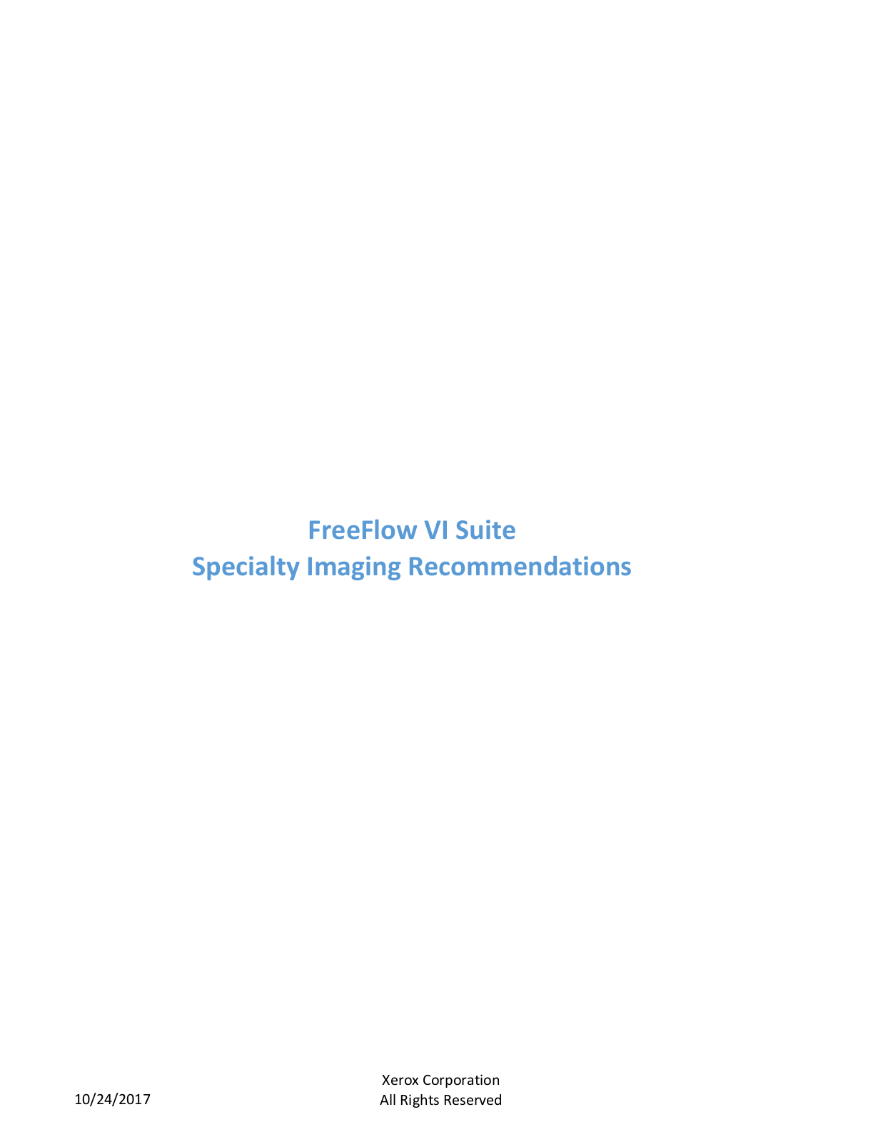 Xerox FreeFlow VI Suite User Guide