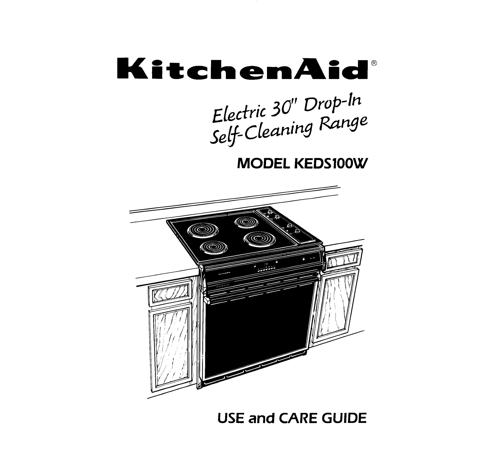 KitchenAid KEDS100W User Manual